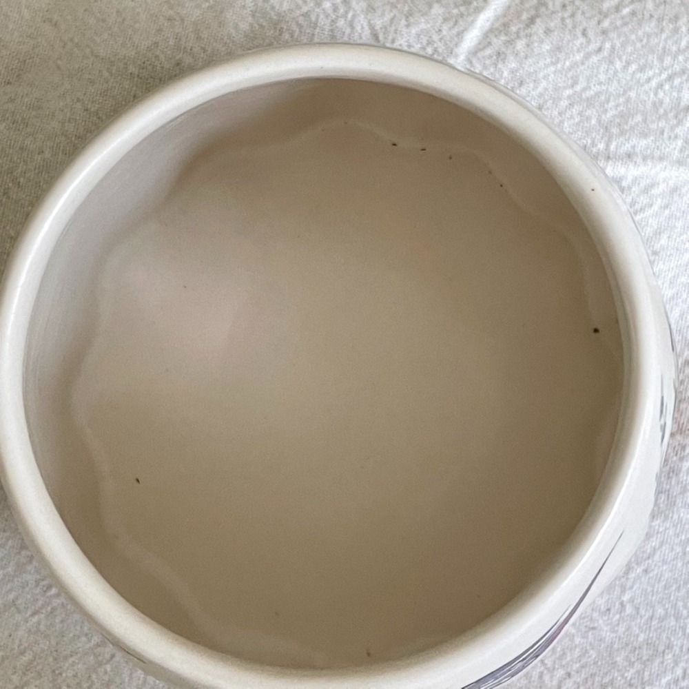 Anthropologie Betul Turkuaz Posy Butter Bell Crock Floral Ceramic - Picture 4 of 7